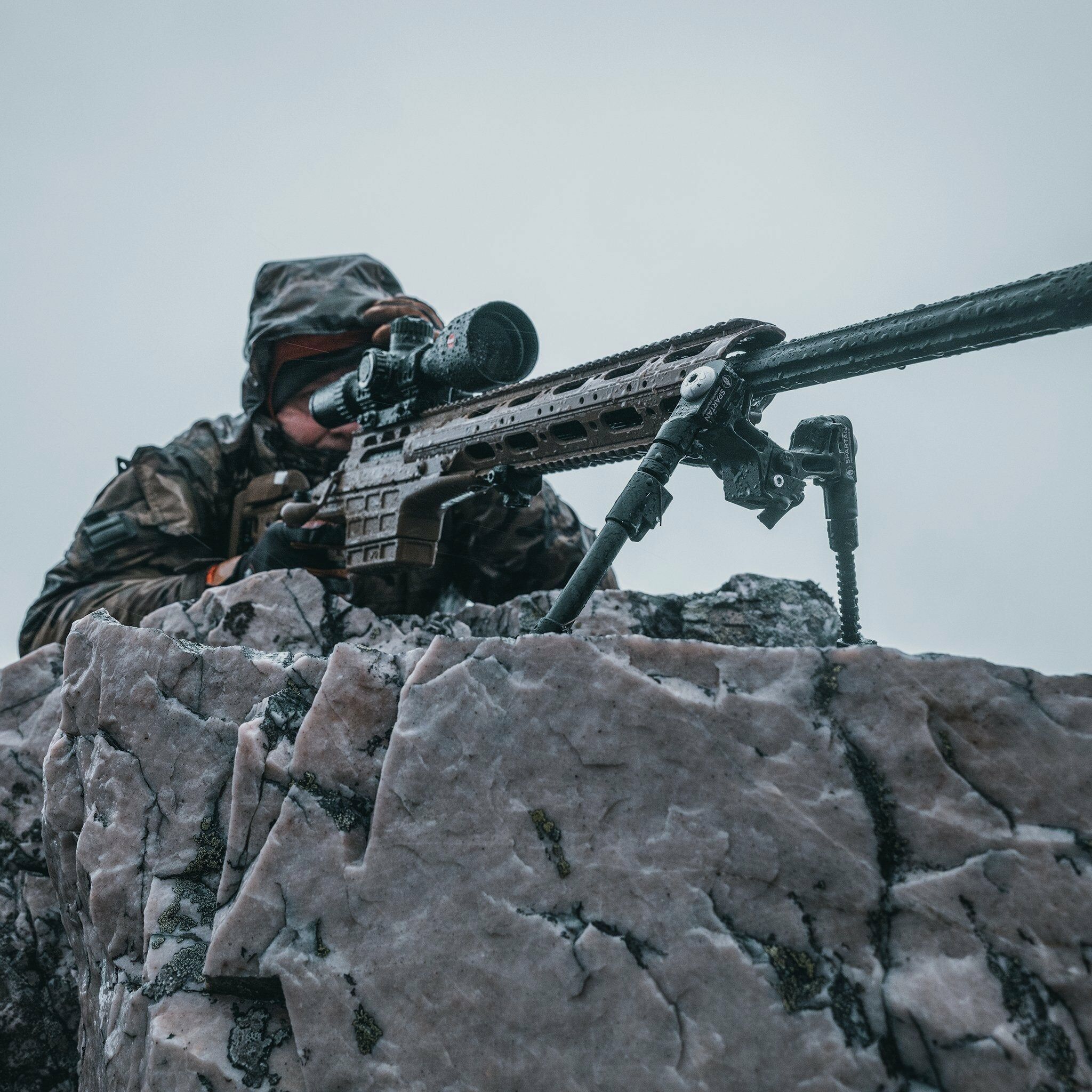 Bipied Spartan Valhalla | Bipied avec adaptateur Picatinny