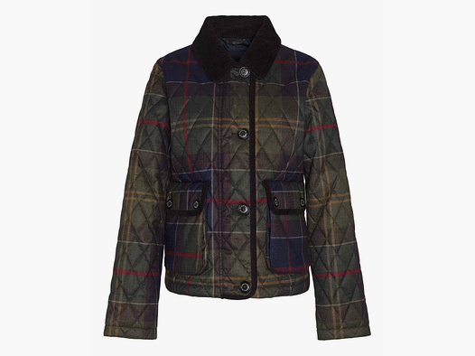 BARBOUR Steppjacke Loudon Tartan