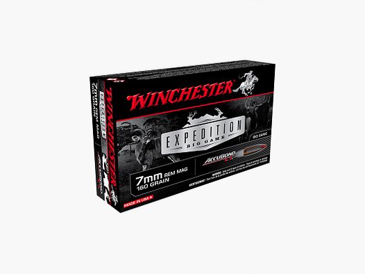 WINCHESTER – EXPEDITION BIG GAME | 7MM REM MAG 160GR | ACCUBOND CT