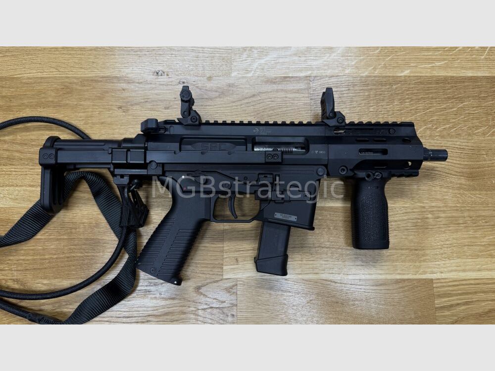 B&T AG SPC9 PDW G - halbautom. Pistole 9mmLuger Lower für Glock 9mm Magazine