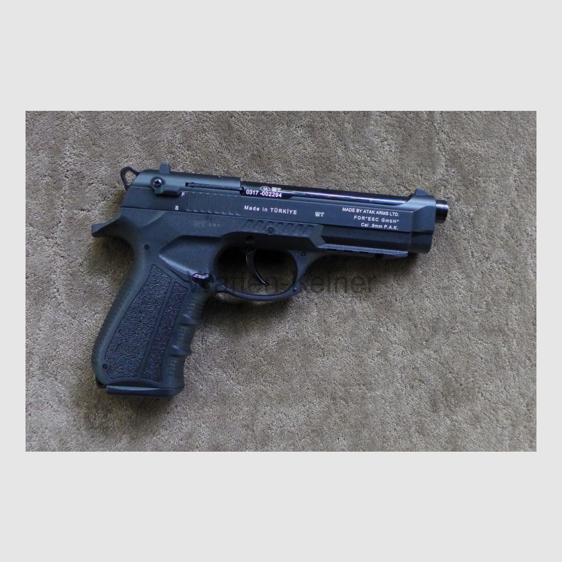 Zoraki Model 918 / PTB 1072, zdjęcie 2 z 3