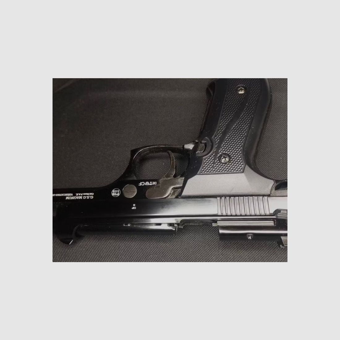 Ekol Firat Magnum Schreckschuss Pistole in schwarz, Kaliber 9mm P.A.K. (PTB 1112)