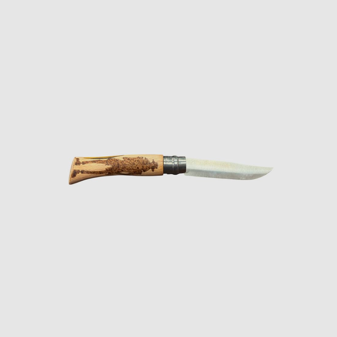 COLTELLO – OPINEL – N.7 INOX REALIZZATO A MANO | ZENIGATA, immagine 2 di 2