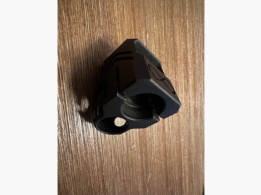 UD Unlimited Dynamics Pistol Compensator 9mm Kompensator M13,5x1L Glock Gen5/4 Made in Austria (passend auch bei Canik-Pistolen)