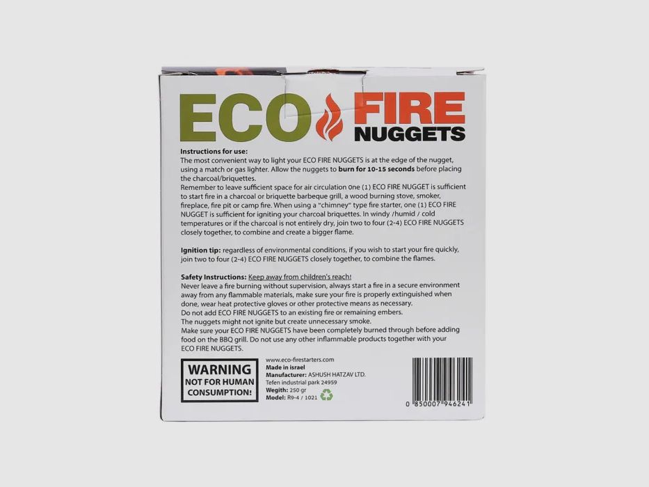 Nuggets de fuego ECO 24 piezas