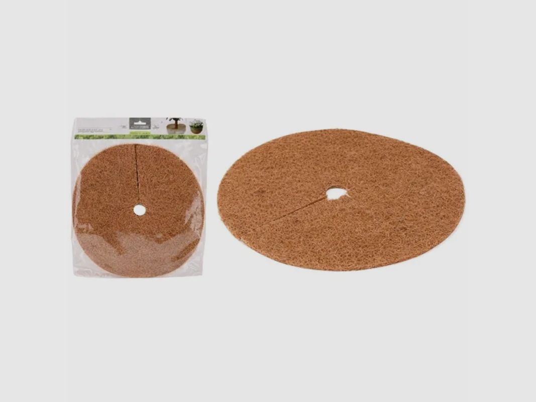 3er Set Kokosfaser Mulchscheiben Ø35 cm, Bild 2 von 5