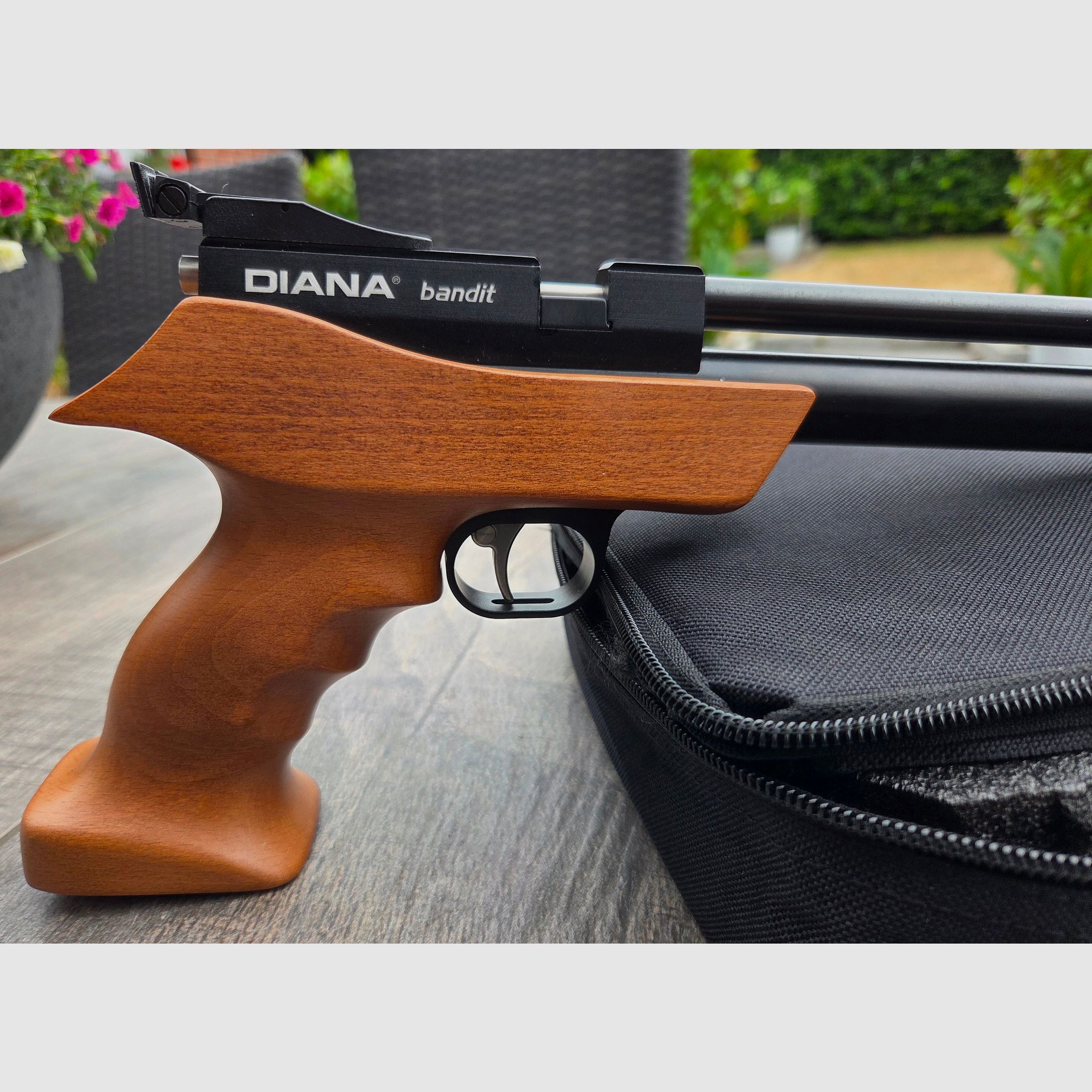 Diana Bandit PCP luchtdrukpistool, als nieuw met factuur van 27.07.2026