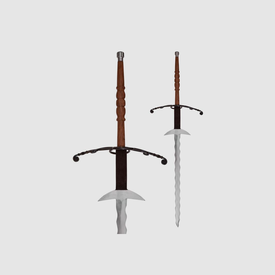 Two-handed sword Flamberge