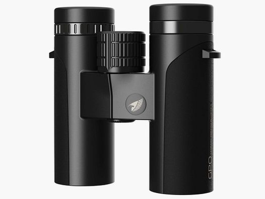 GPO B320 Fernglas Passion ED 10x32 Schwarz mit Zubehör Birdwatching Naturbeobachtung 50111000