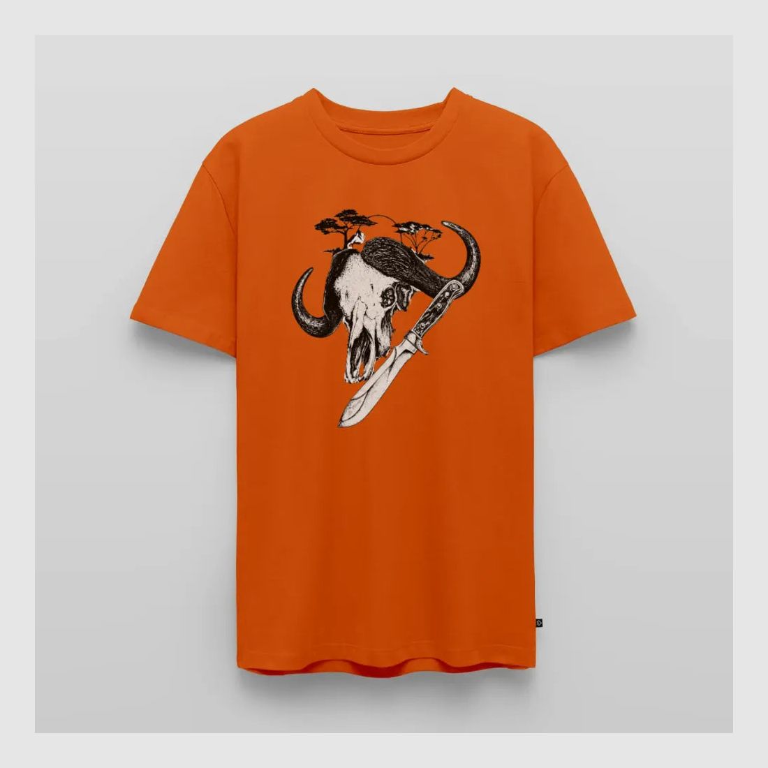 PUMA Men´s Premium T-Shirt „White Hunter – Big Game"