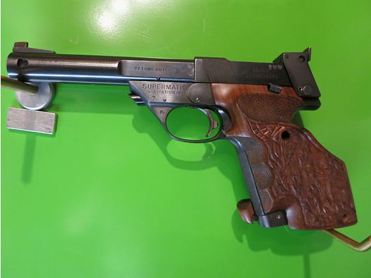 High Standard -IO7 (Supermatic Citation)- le classique parmi les pistolets de match sportifs .22lr -arme de collection-     #95-