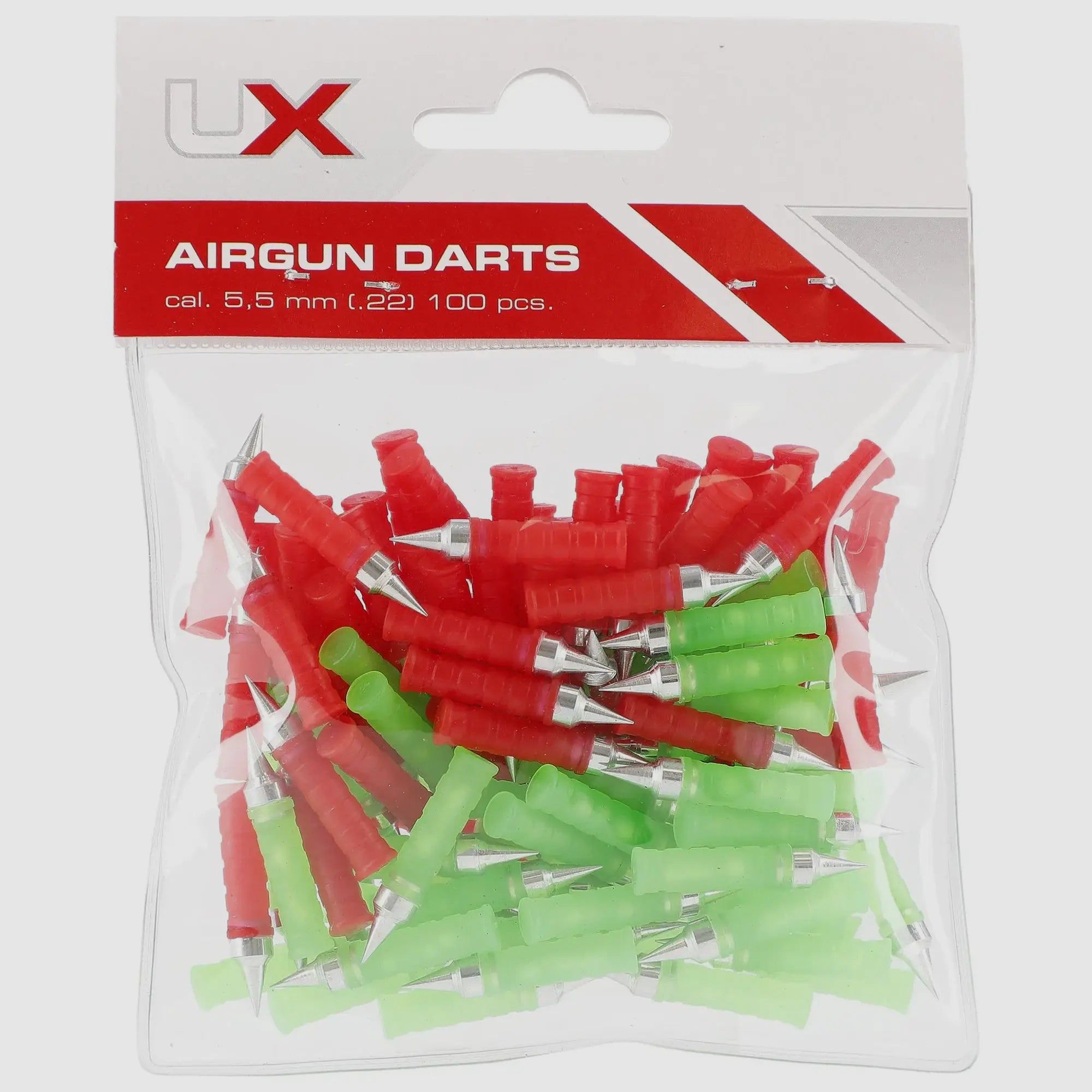 UX dardi per carabine ad aria cal. 5,5 mm (.22) Diabolo 100 pezzi