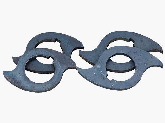 Juego de cuchillos de repuesto Eder para fresadoras de escarabajos de corteza