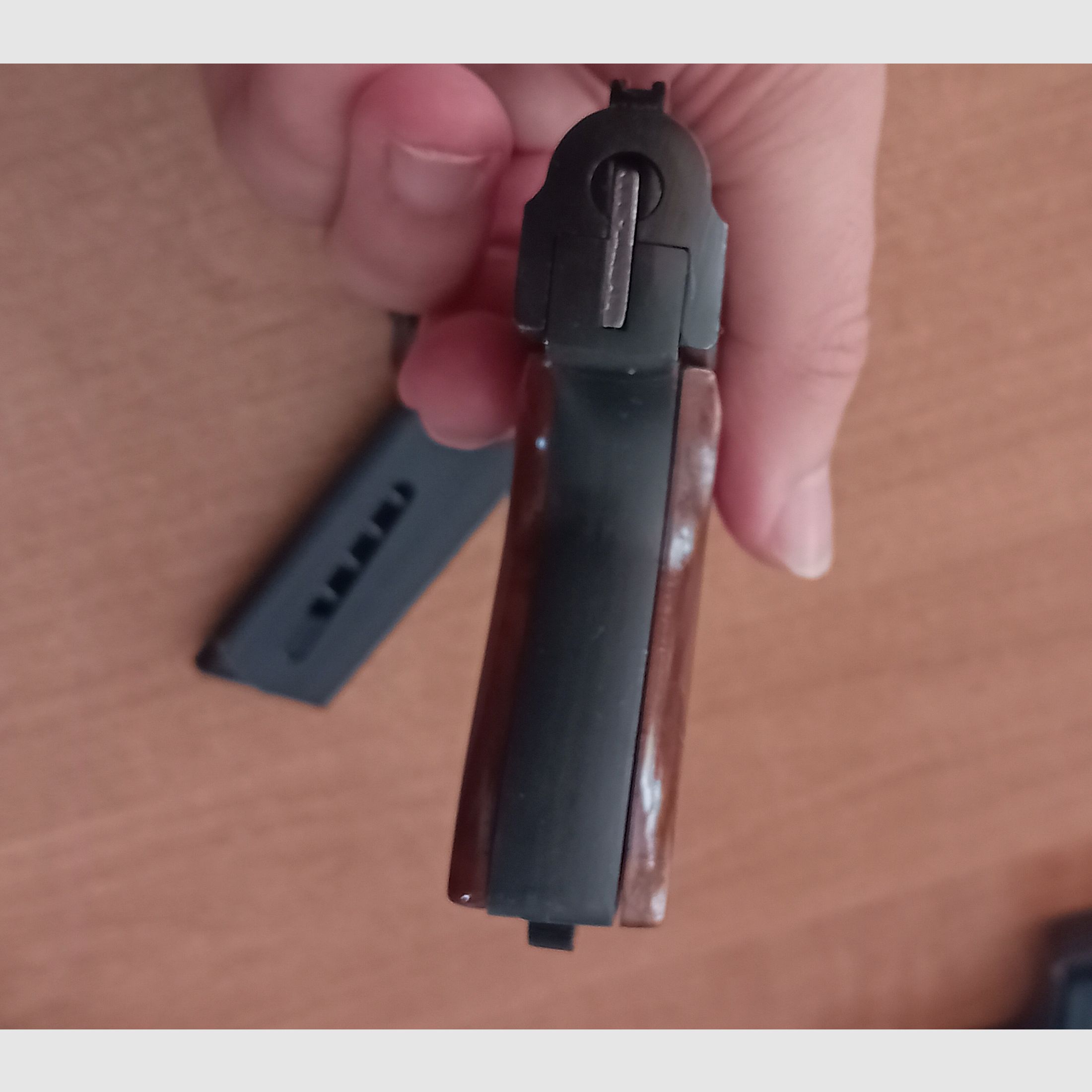 Old Rhöner SM 15 caliber 8 mm blank in PTB 83/2 from 1989!