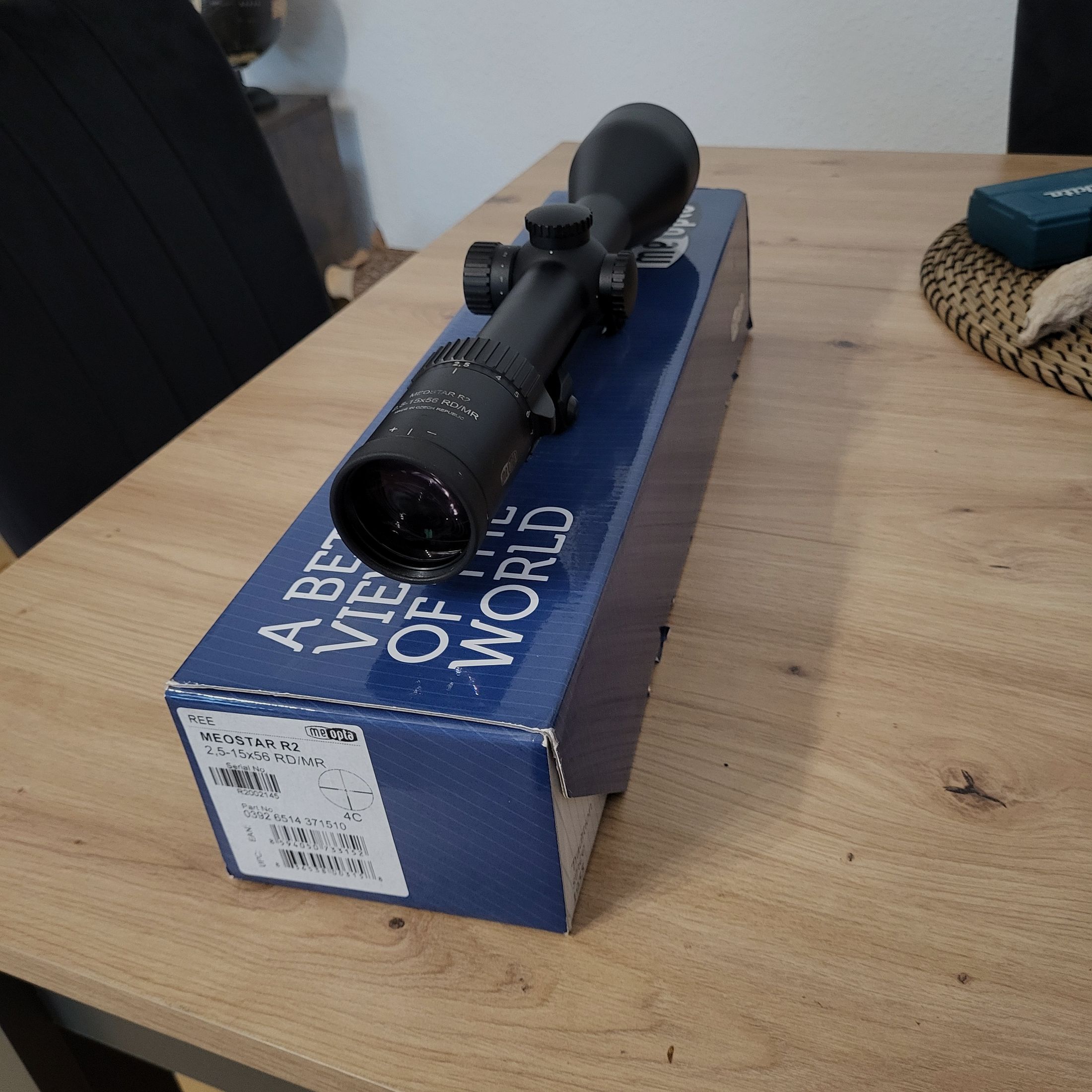 Meoptra telescopio de mira Meostar R2 2,5-15x56 RD/MR