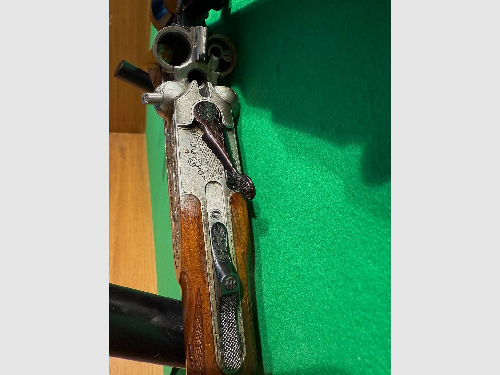 Heym Luxus Drilling 7x65R, 12/70 & .22Mag / Zeiss 1,5-6x42