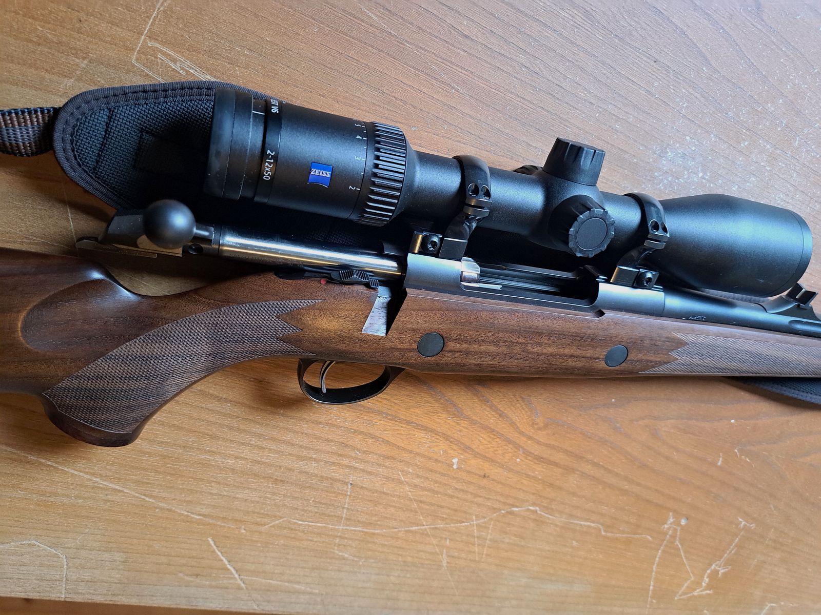 Sako Grizzly 85 8x57IS with Zeiss Conquest V6 2-12x50