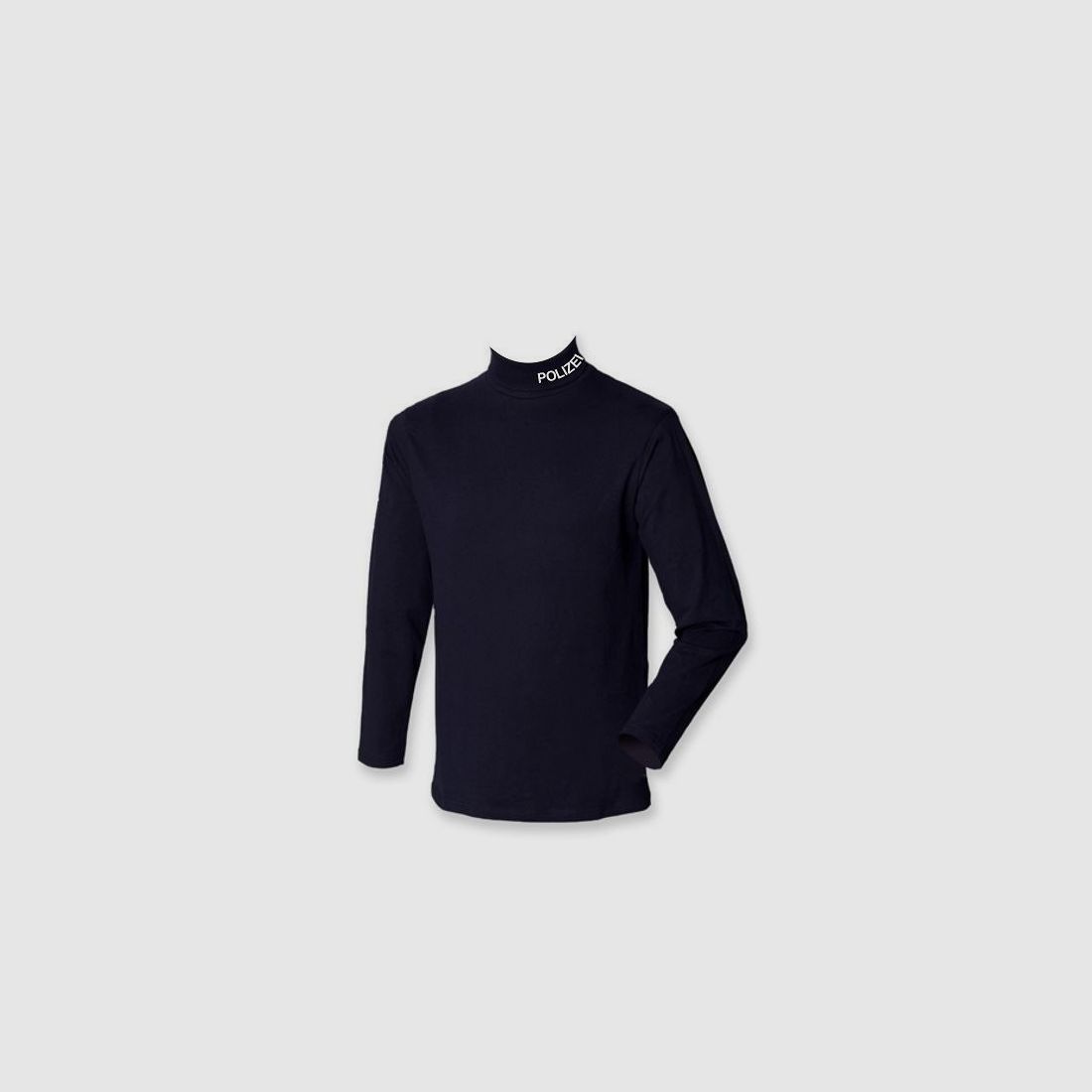 Unterzieh-Rollkragenpullover navy Polizei L