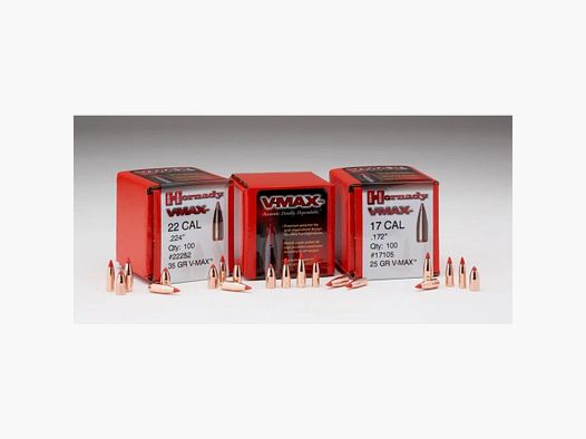 Hornady Geschoss .22 (.224) V-MAX W/C 3.5 g / 55 gr (100/4000)