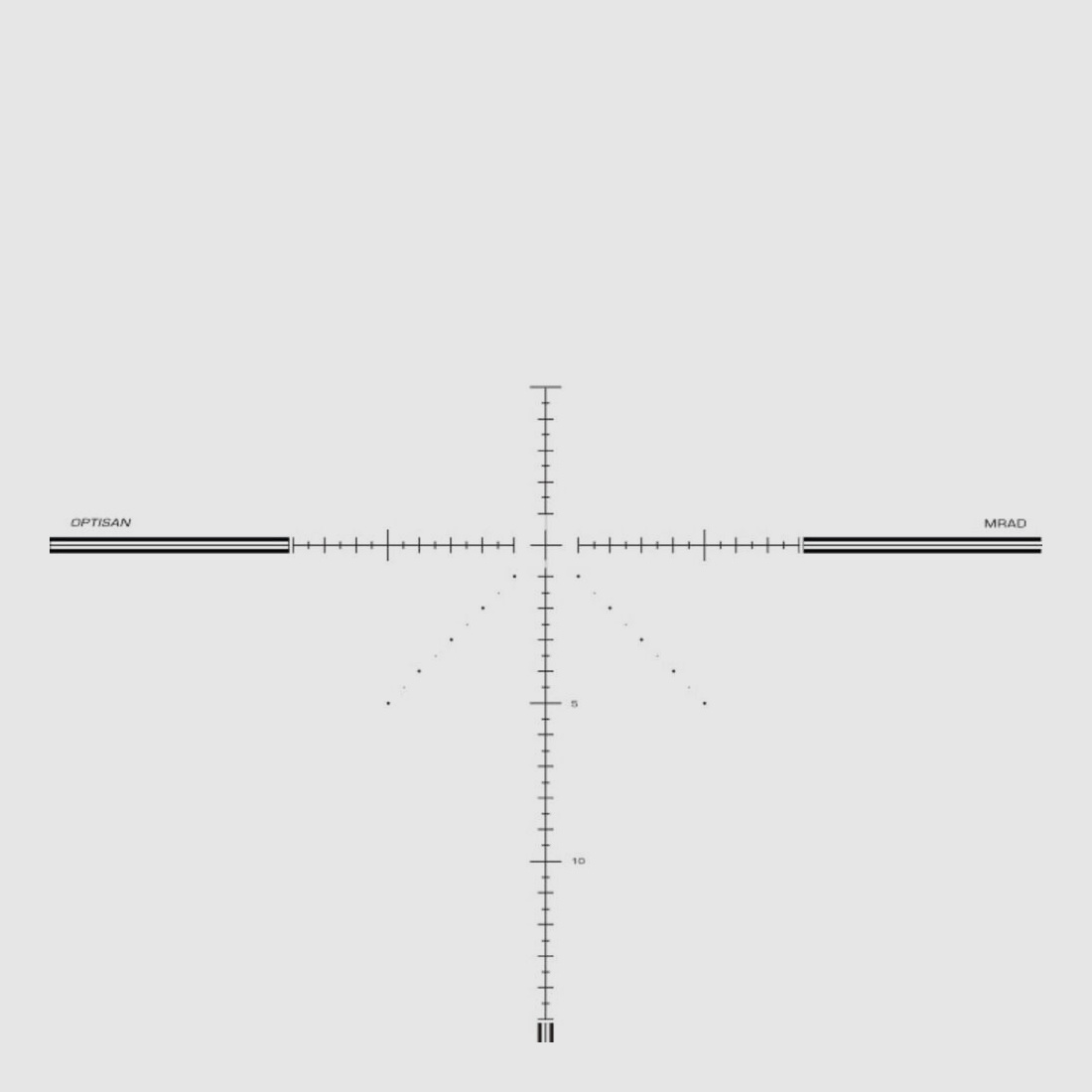 Optisan OPTISAN EVX Gen II Series 4-16x44F1 FFP MRAD F1MRAD16