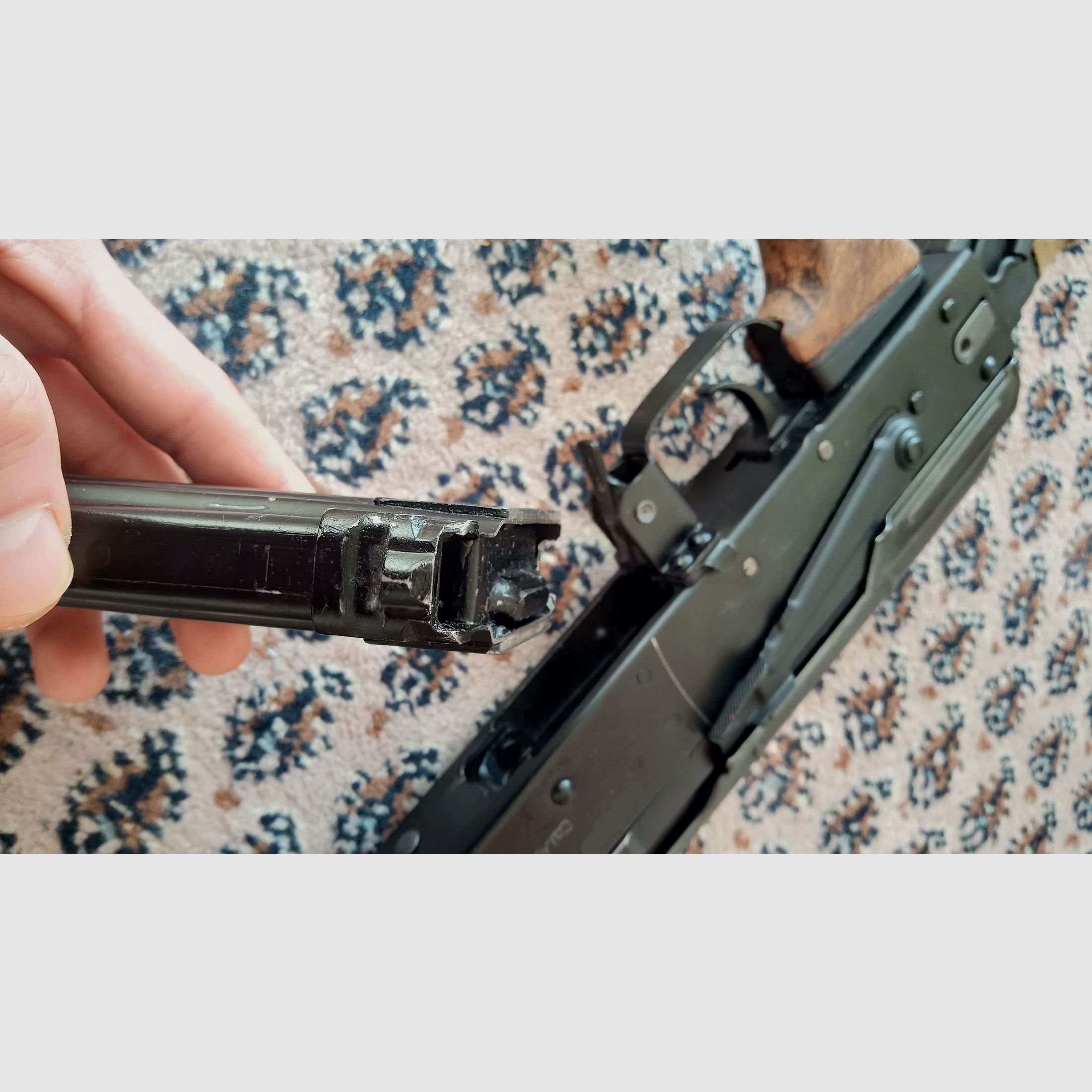 S.T.A.L.K.E.R Veteranen AKS-74 Holz Garnitur / Handschutz und Griff // auch geeignet für AKM und Yunker