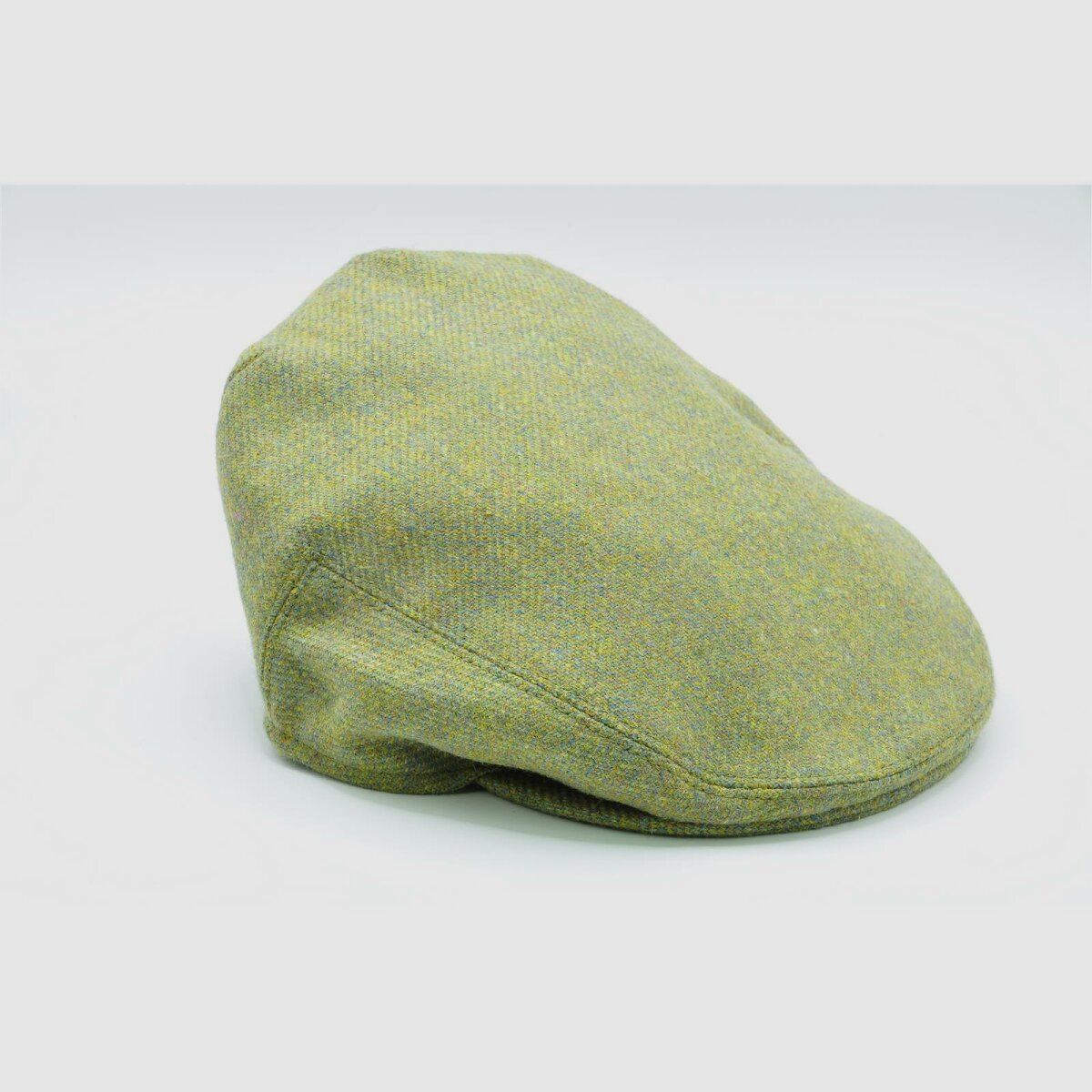Cappello Tweed verde mélange
