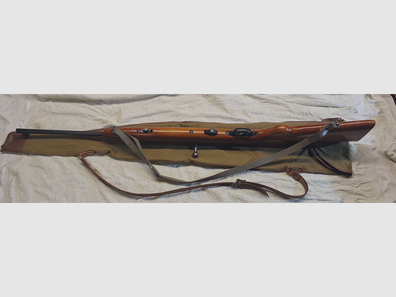 Haenel 310 carabine à air avec sangle de fusil originale et étui