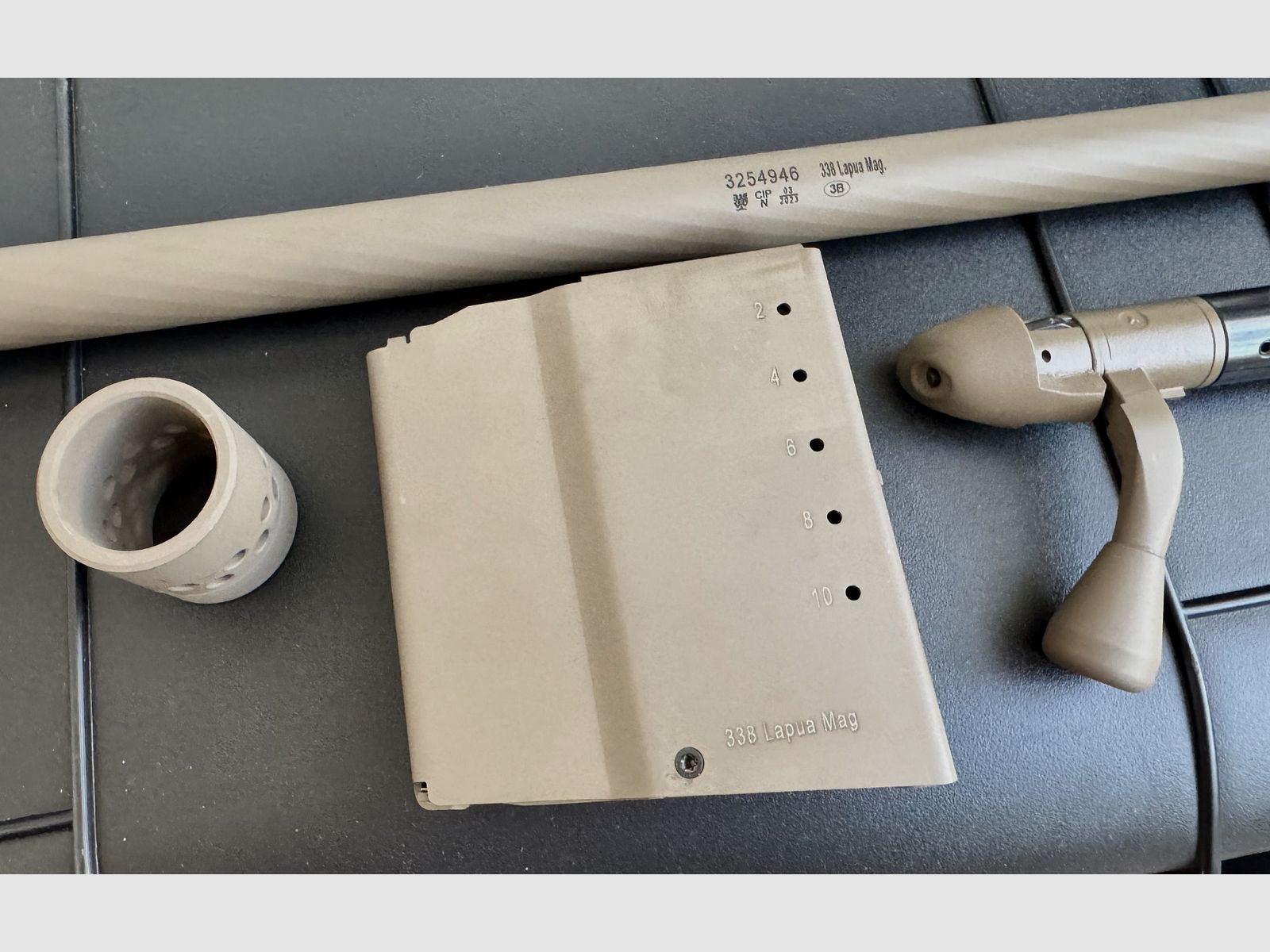 Exklusives Komplett-Setup – Steyr SSG M1 in .338 Lapua Mag. mit Wechsellauf 6.5 Creedmoor & Premium-Zubehör