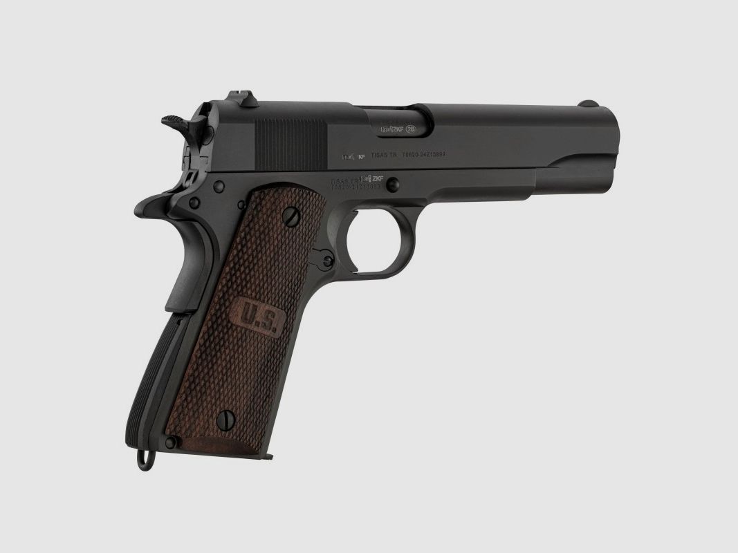 PISTOLE TISAS ZIG M 1911 A1 US ARMY PARKERISIERT KAL 45 ACP 7 SCHUSS, Bild 5 von 8