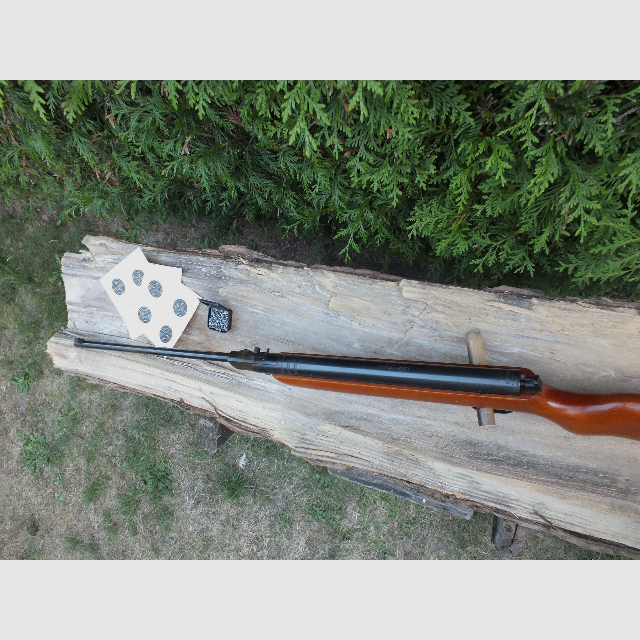 Carabina de aire comprimido DDR Haenel 303- 5, Suhl.