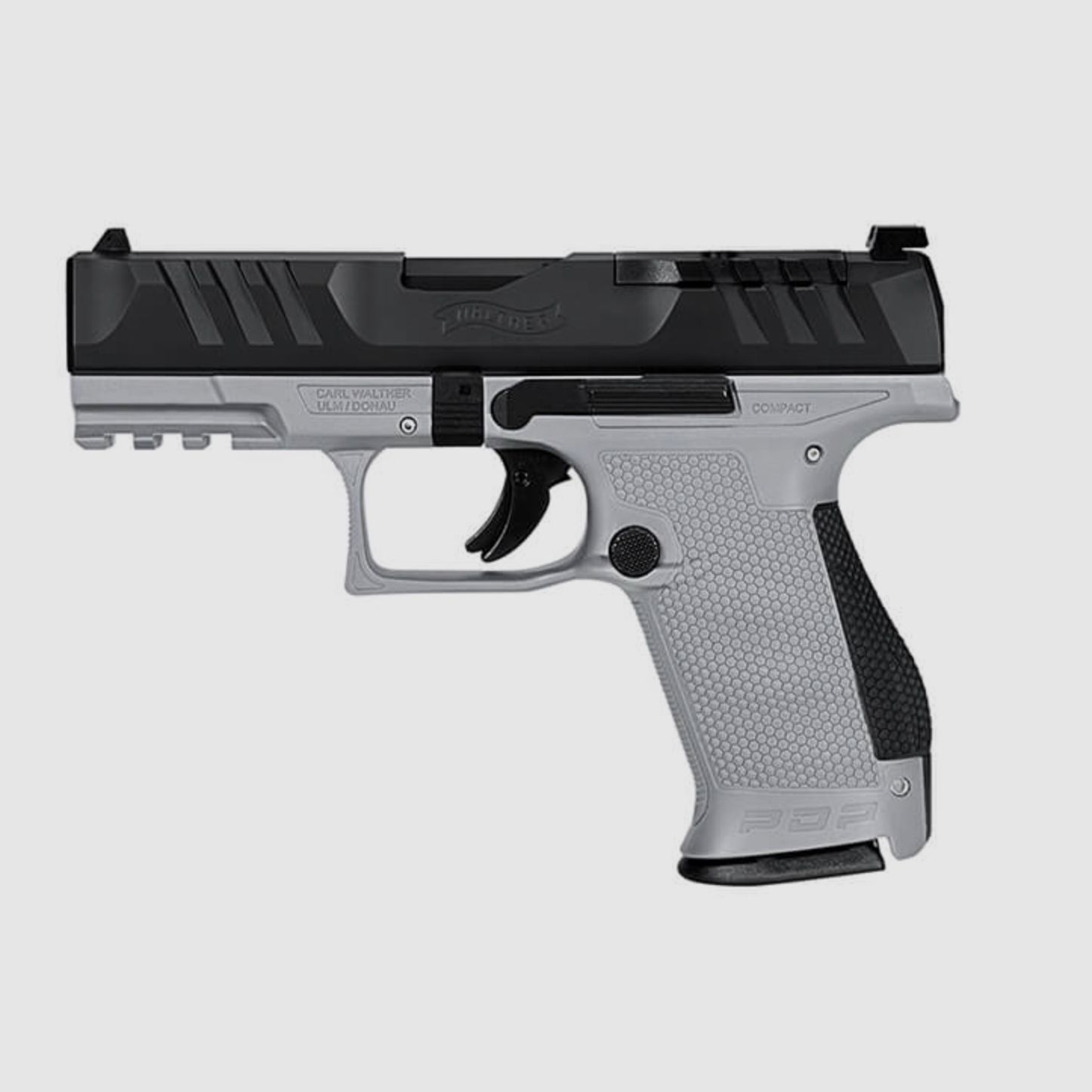 WALTHER PDP Compact 9 mm Luger Pistole TG 4" 15 Schuss Magazin Optik Ready