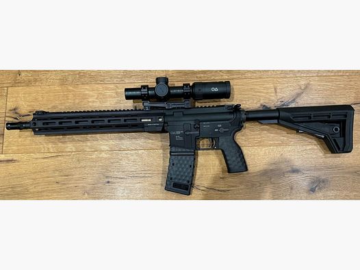 Oberland Arms OA-15 PR M4, 14.5 barrel .223Rem/5.56x45 with optics