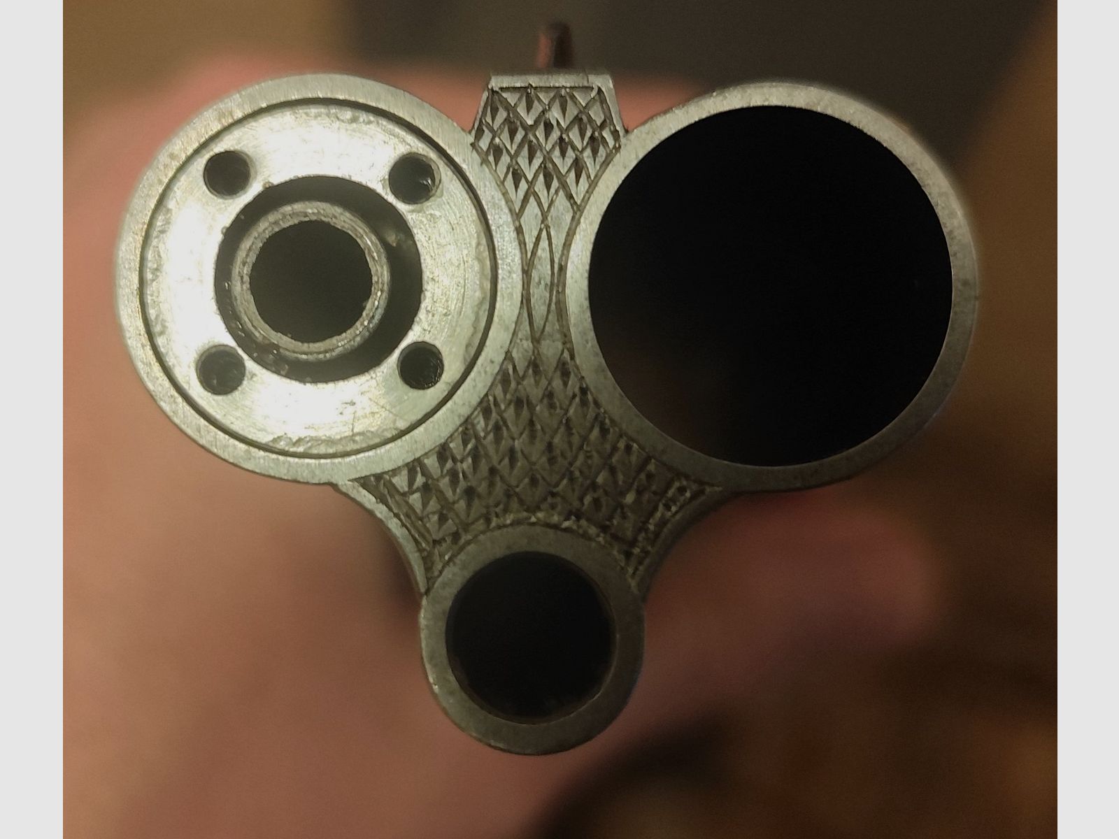 Drilling mit mündungsl. Einstecklauf