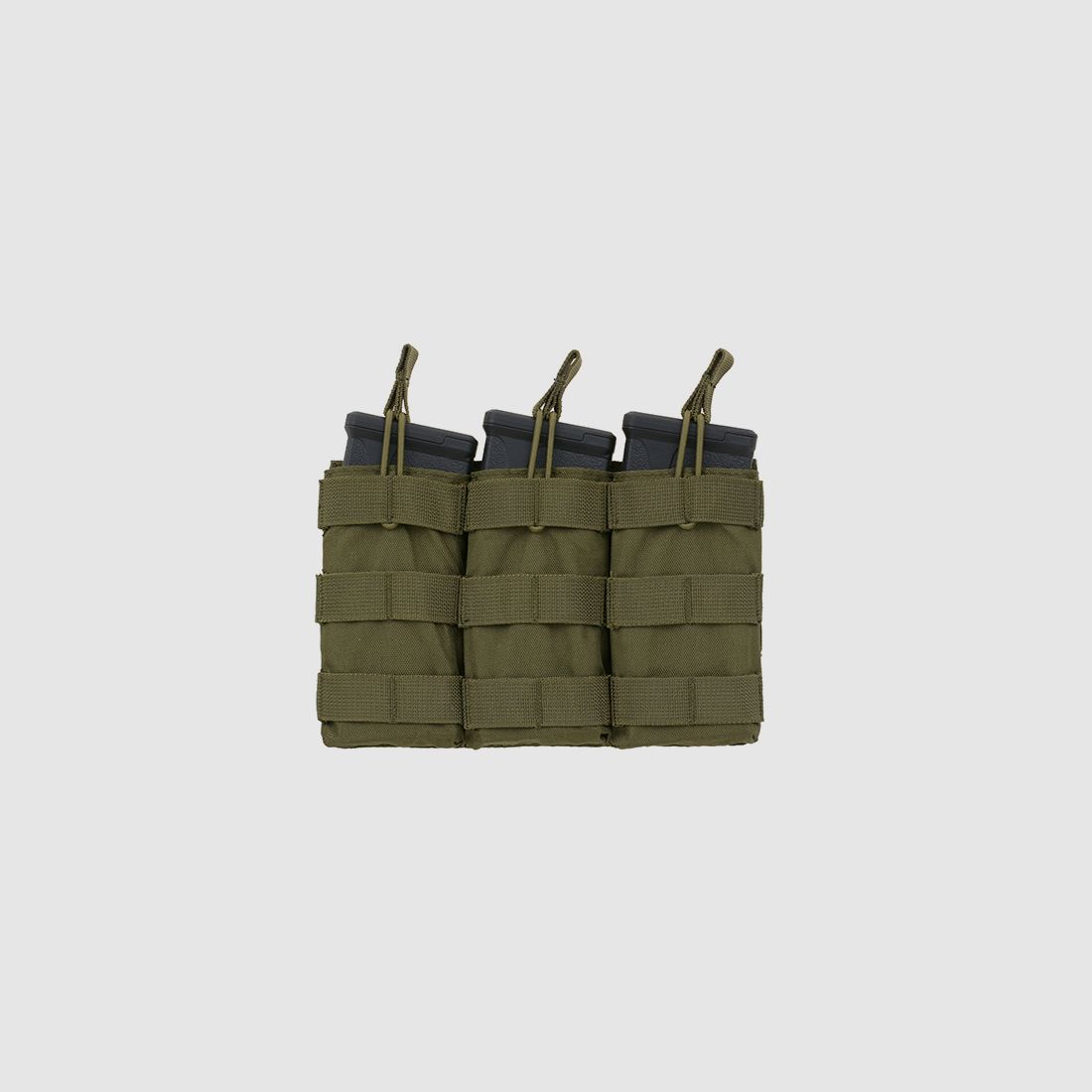 Modular Open Top Triple Mag Pouch For 5.56 - Olive [8FIELDS]