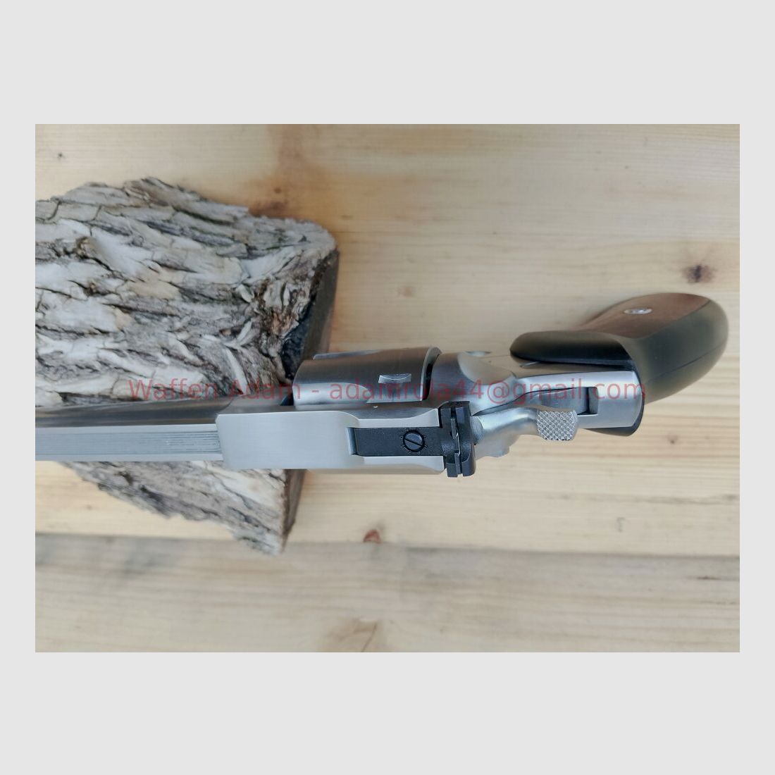 Ruger Stainless GP100 met 6 inch loop lengte
