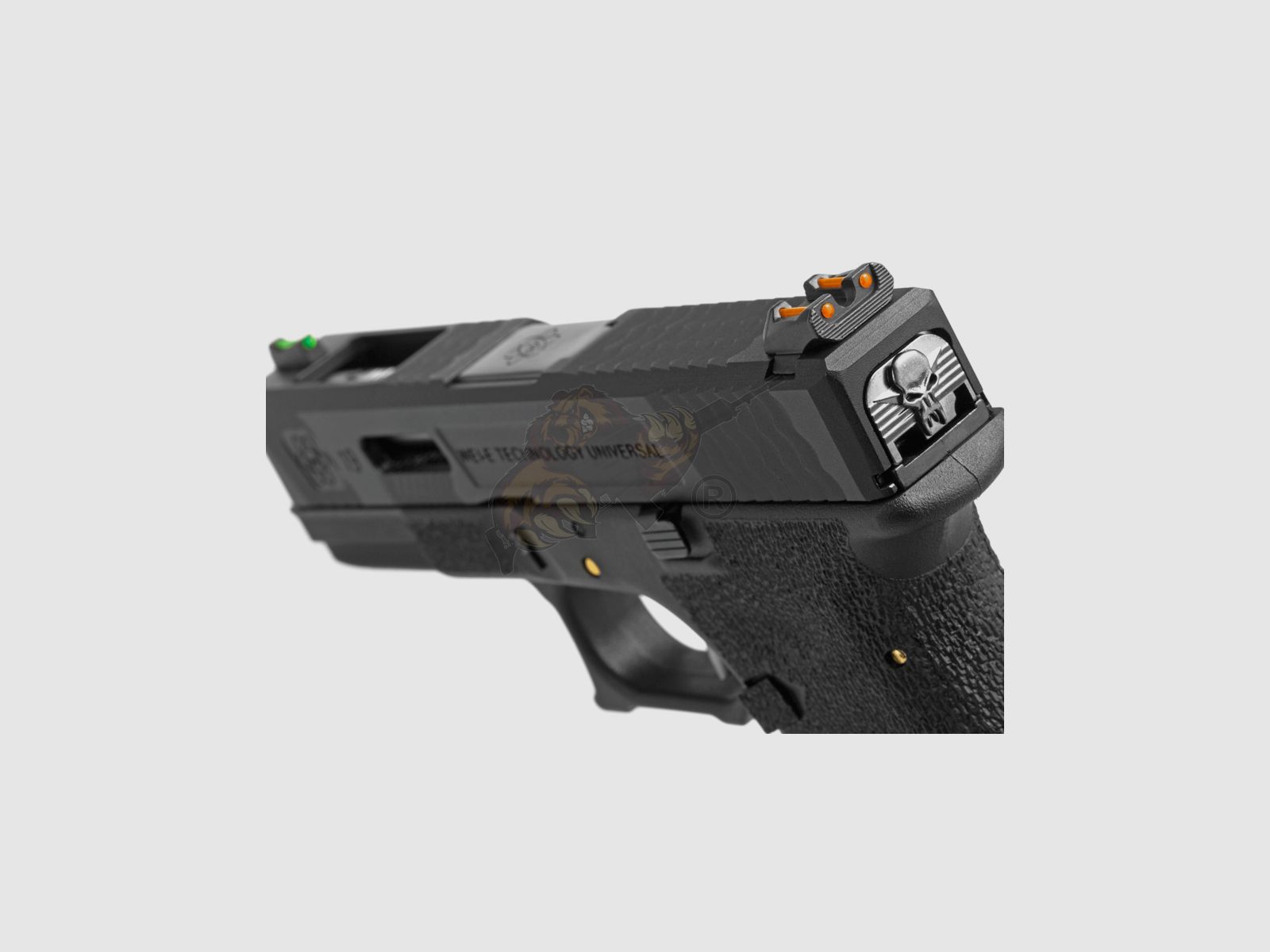 WE Custom 19 Metal Version Black GBB -F-