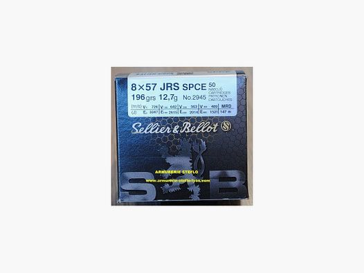Sellier & Bellot 8x57 JRS SPCE - (x50)