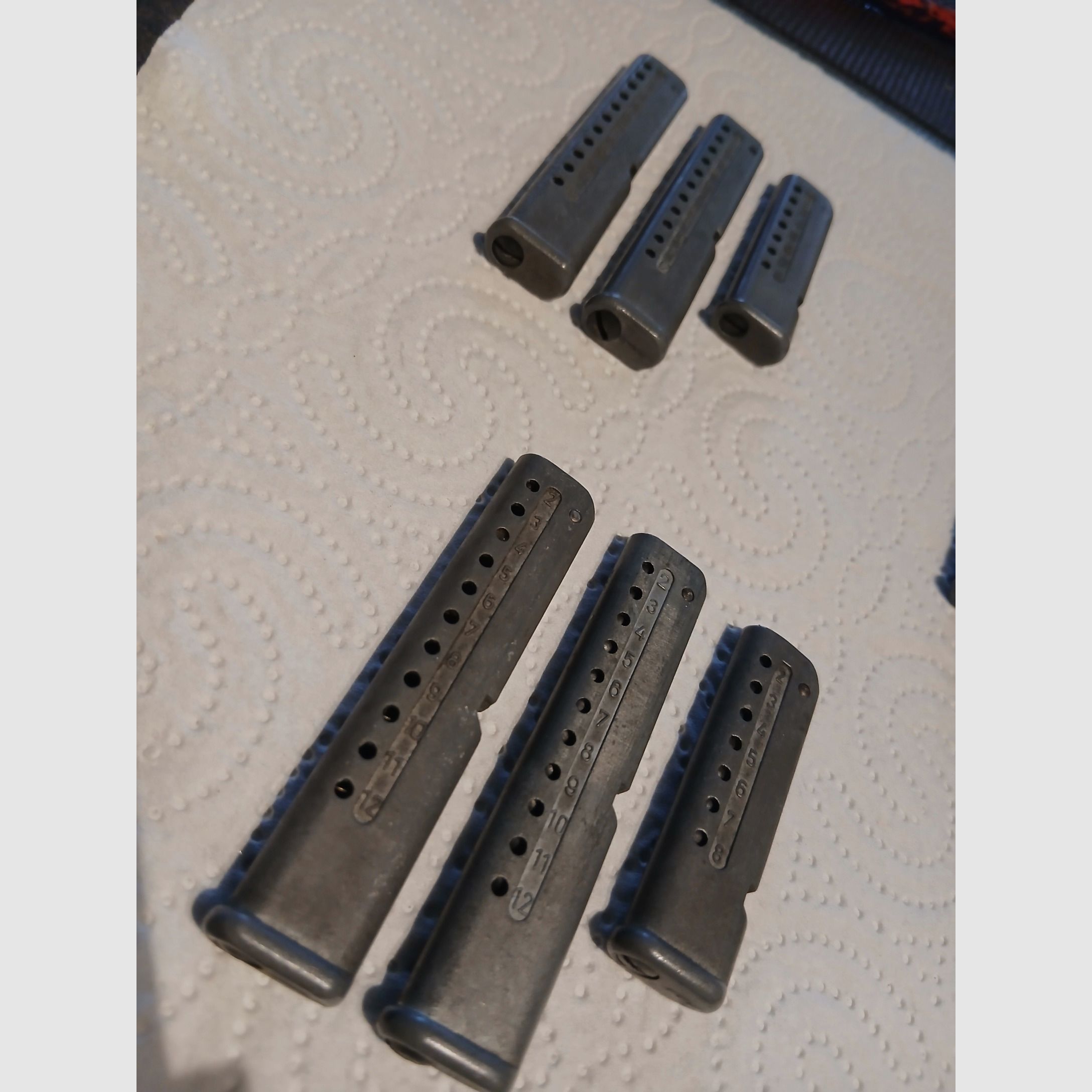 Rivista per fucili ad aria compressa. Pallini da 4,5 mm