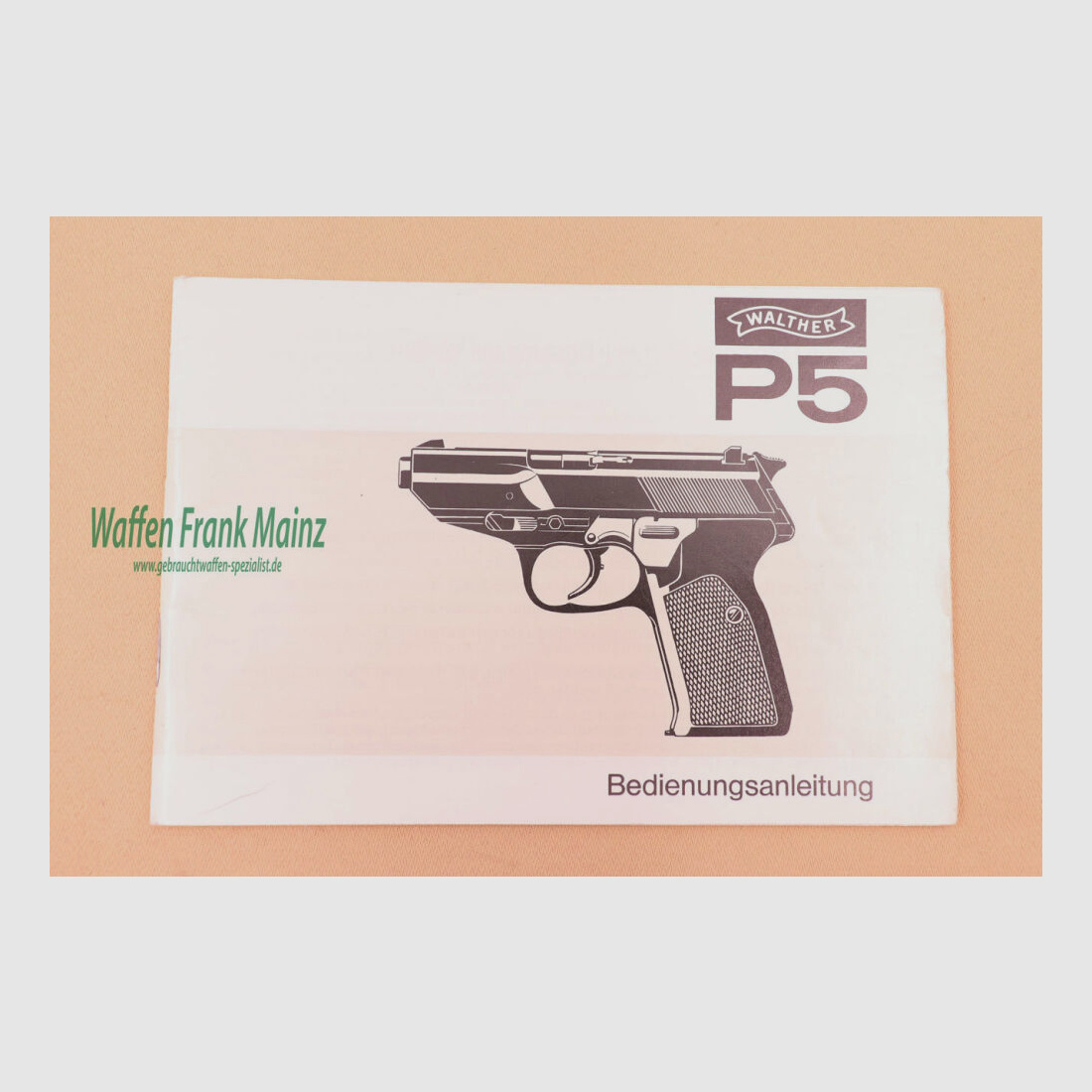 Walther - Ulm Mode d'emploi P5