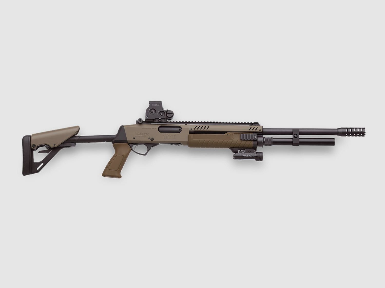 Fabarm Mod. STF12 Telescopic FDE fusil à pompe 12/76 longueur de canon 56 cm, image 1 sur 3