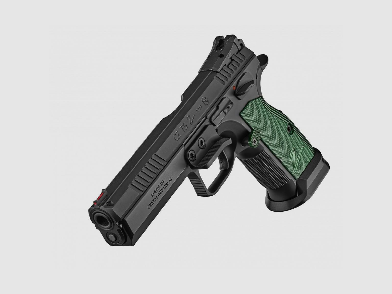 Pistole CZ TS 2 Racing Green 9x19, Bild 3 von 3