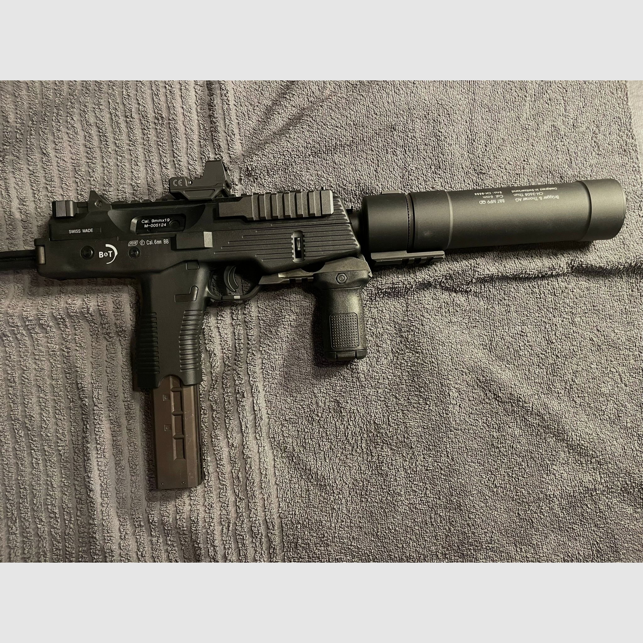 KWA B&T MP9A3 GBB 6mm 1.1 Joule