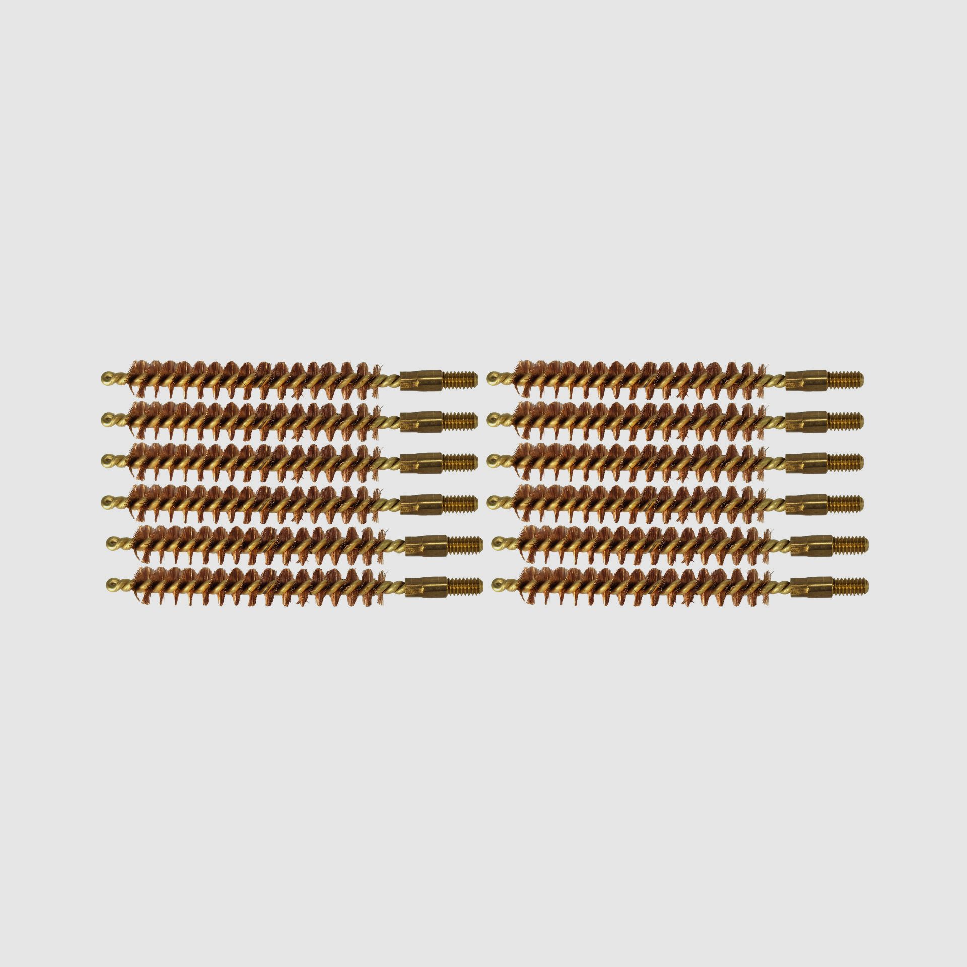 12 Laufbürsten Bronze 7mm Langwaffen