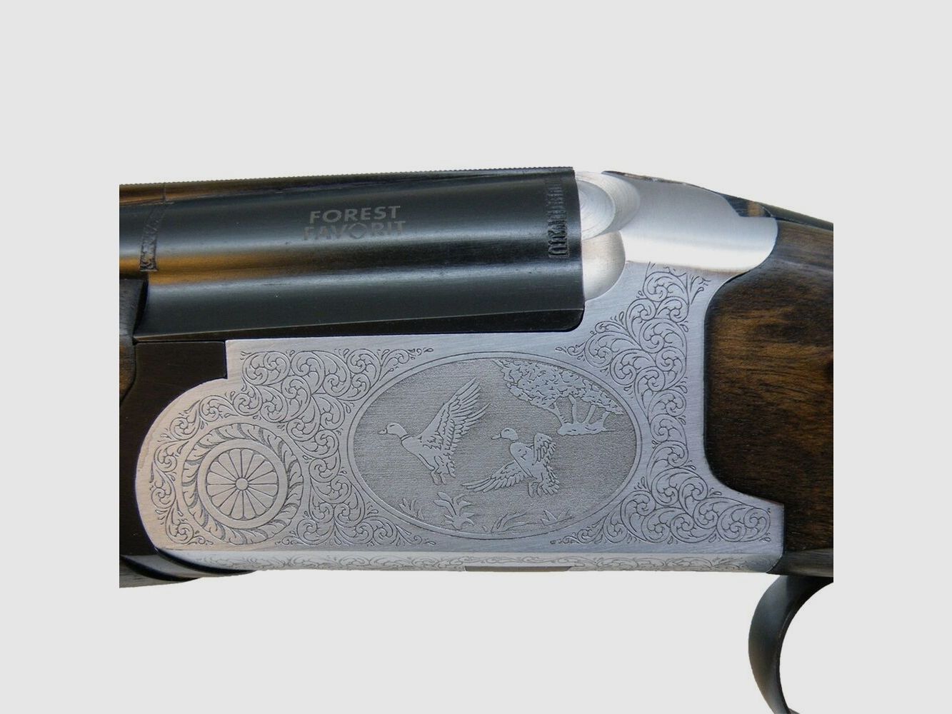 Forest Favorit double-barreled shotgun right-handed, barrel length 71 cm 12/76