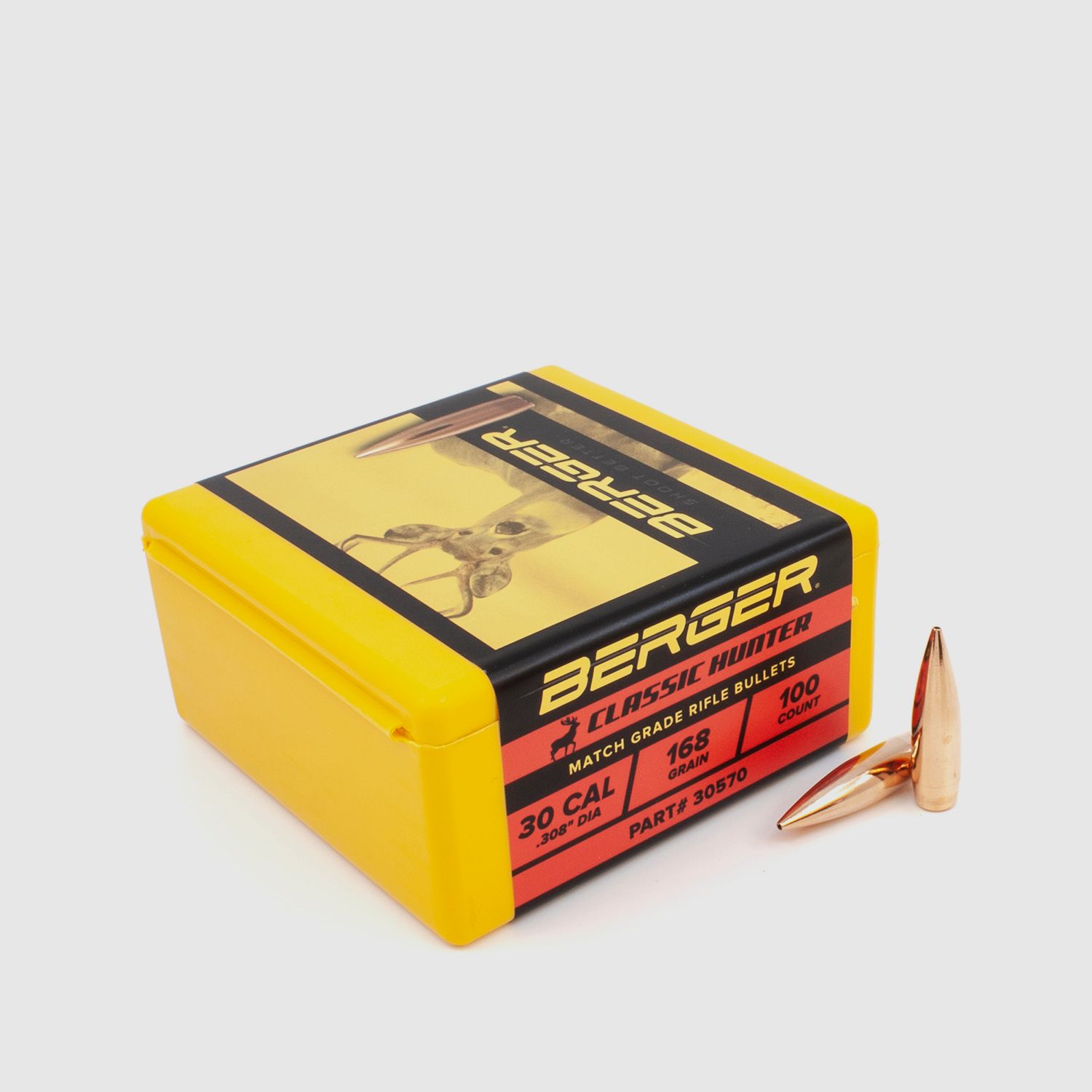 Berger Geschoss .30 Classic Hunter 168GR 100 Stück