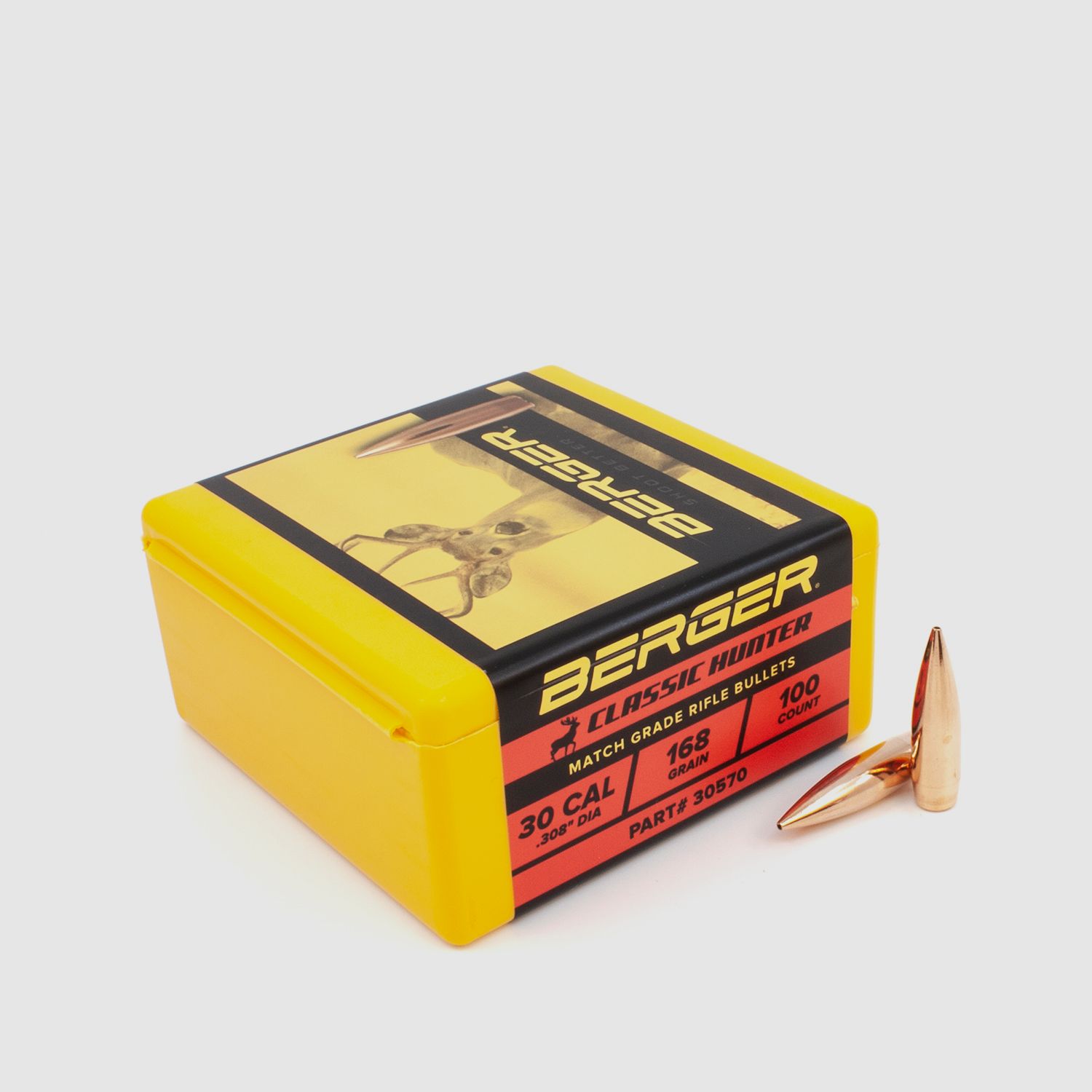 Proiettile Berger .30 Classic Hunter 168GR 100 Pezzi