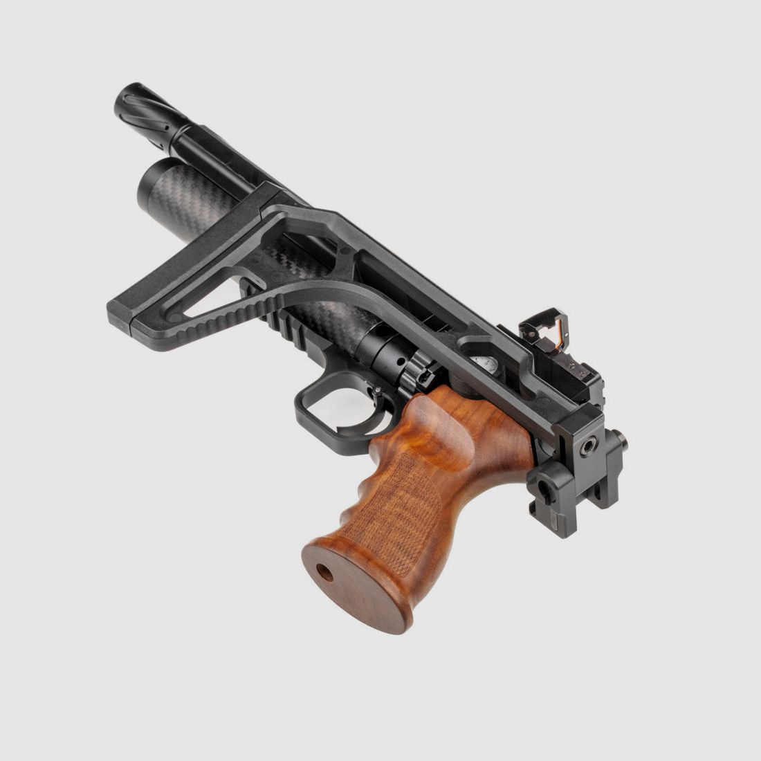 Ultralight folding stock Huben GK1 | Shoulder stock | foldable | for additional Picatinny rails