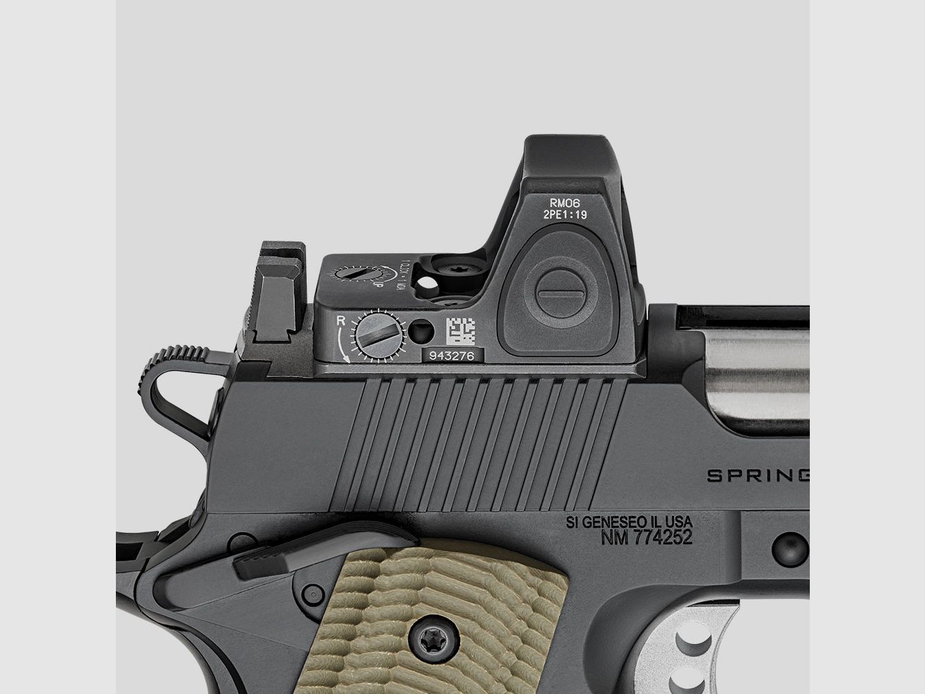 Pistolet SPRINGFIELD Armory 1911 OPERATOR AOS NOIR CERAKOTE C/.45ACP CANON 5 », image 13 sur 13