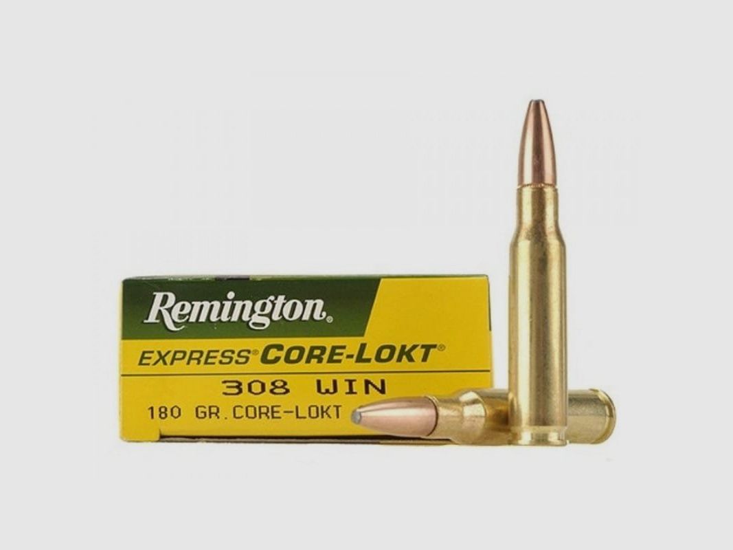 Munición metálica REMINGTON CORE-LOKT – 308 Win. – 180 grains, imagen 3 de 3