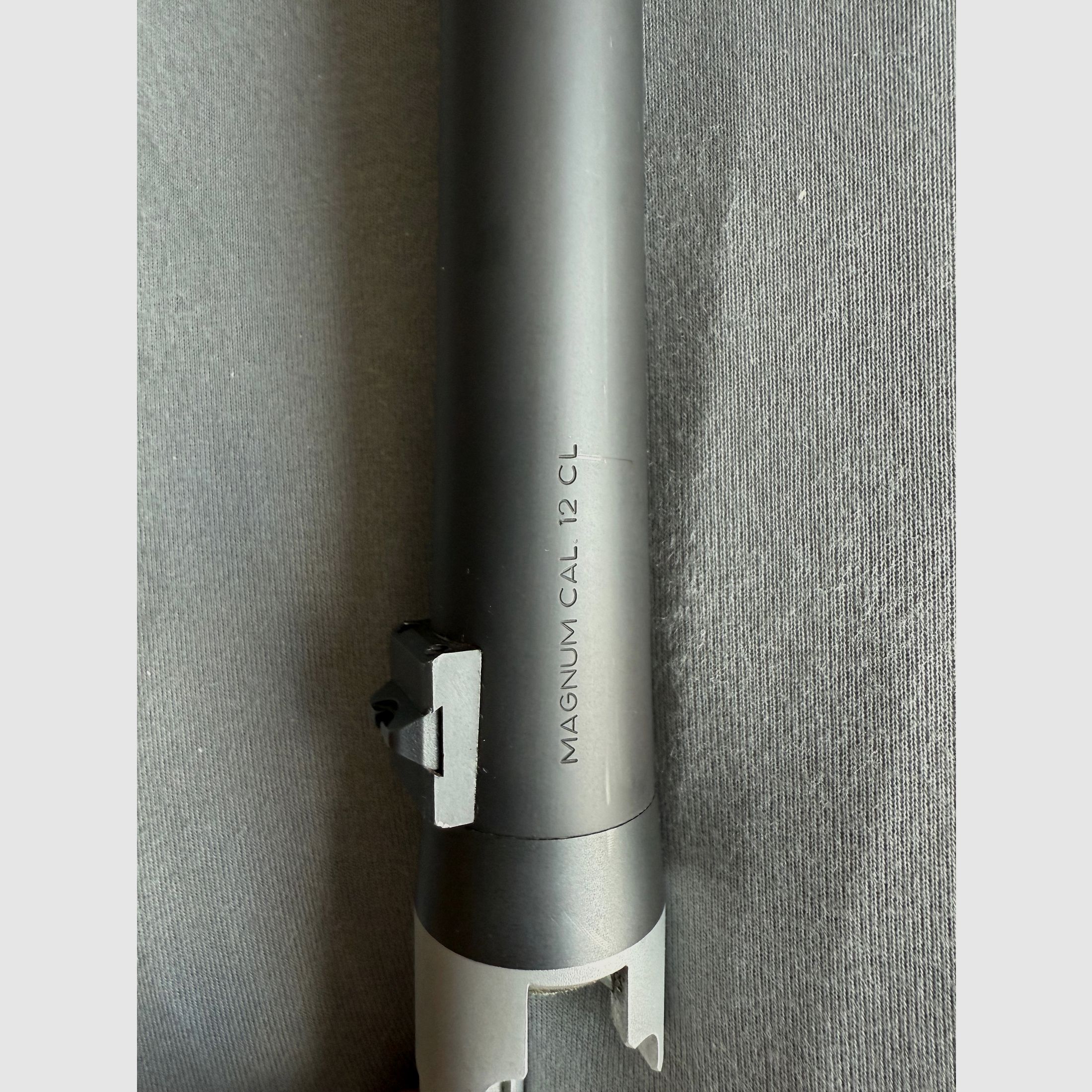 Benelli SLF M3 Super 90 with interchangeable barrel (slug barrel)